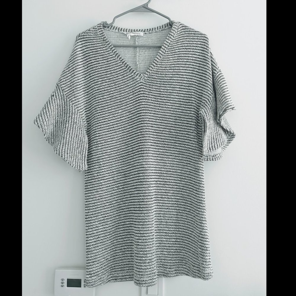 NWOT BCBGeneration black and white knit dress